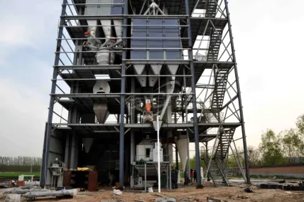 5t/h cattle feed pellet production line installation site in South Africa